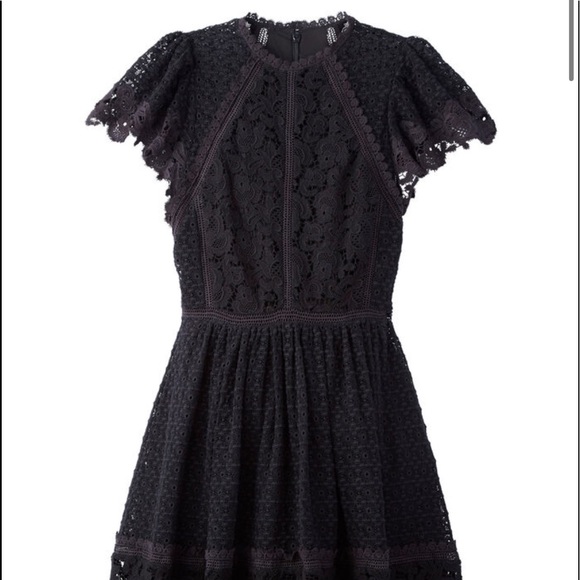 Rebecca Taylor Black Lace Dress - Picture 11 of 16